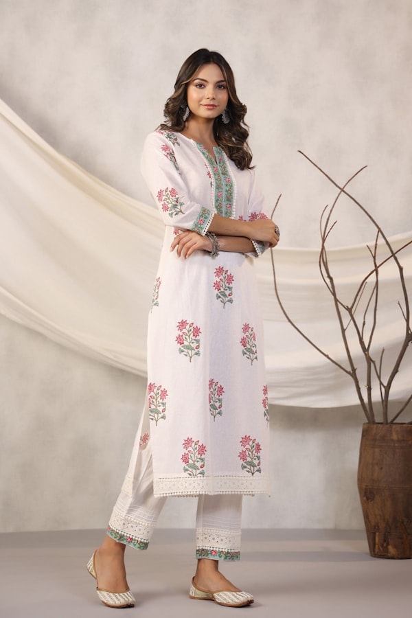 Rayon Printed Kurti – View 2